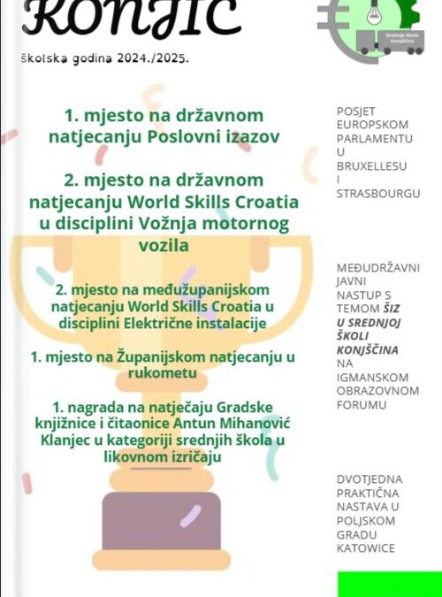 Objavljen novi broj školskog lista Konjić