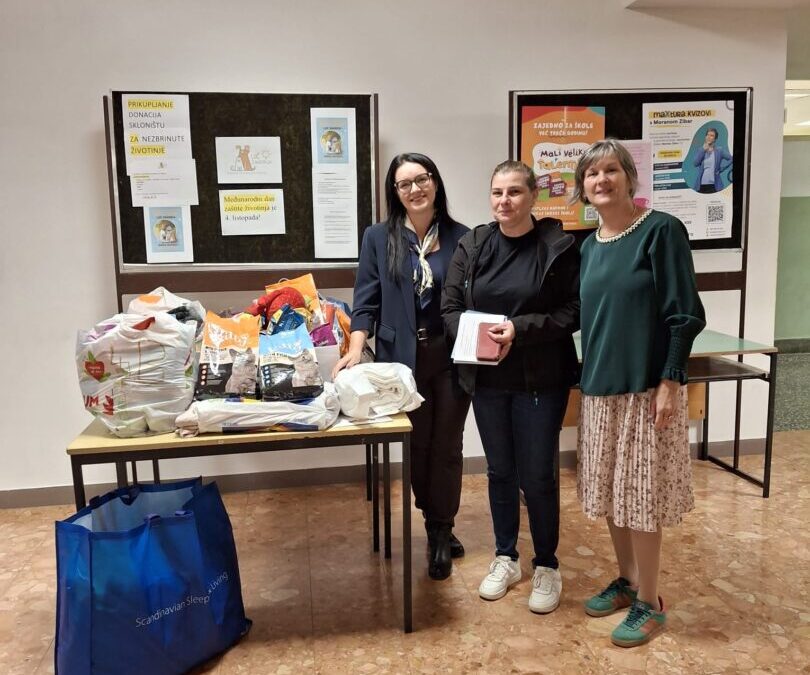 Završena akcija prikupljanja donacija za Luč Zagorj