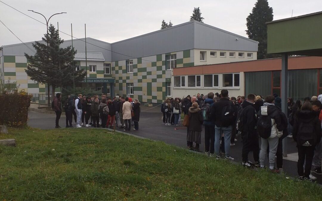 Uspješno provedena vježba evakuacije u SŠK