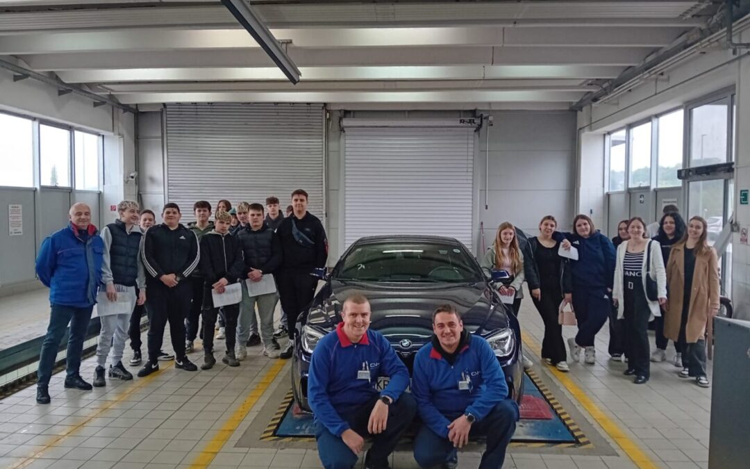 Terenska nastava: Budući vozači u posjetu vodećim logističkim centrima i Stanici za tehnički pregled vozila