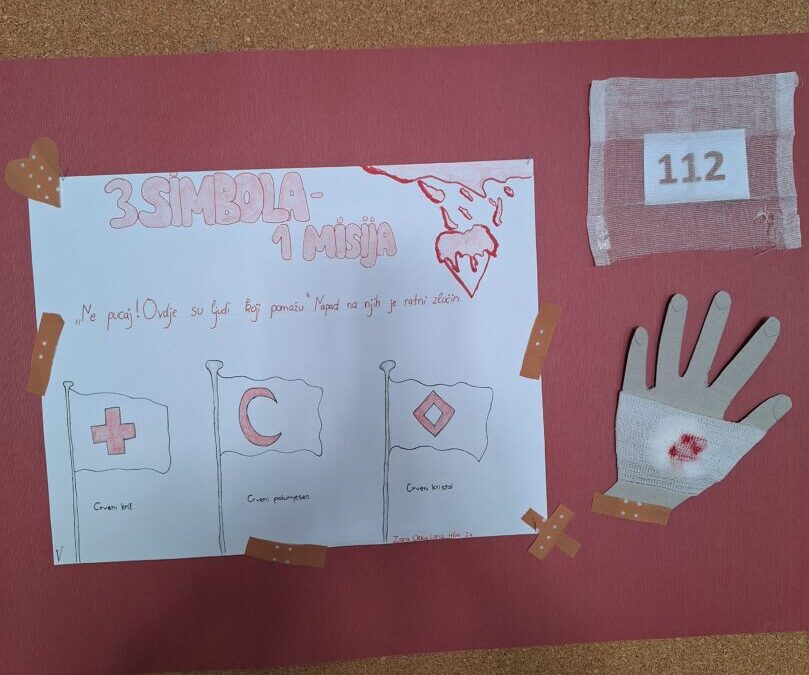 “Obilježavanje Svjetskog dana Crvenog križa uz izradu edukativnih materijala”