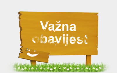 OBAVIJEST UČENICIMA I RODITELJIMA!