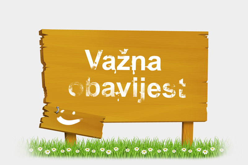 OBAVIJEST UČENICIMA I RODITELJIMA!